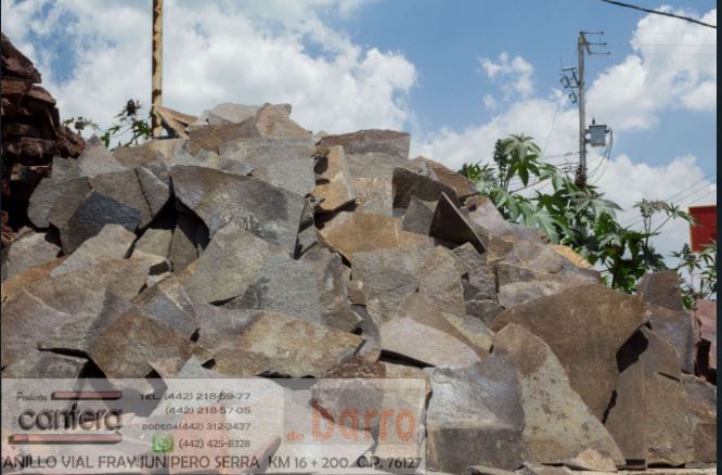 Laja irregular arqueológica