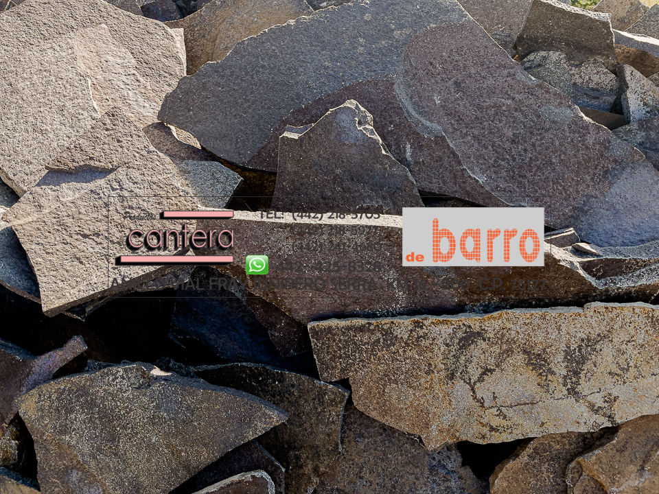 Laja irregular arqueológica