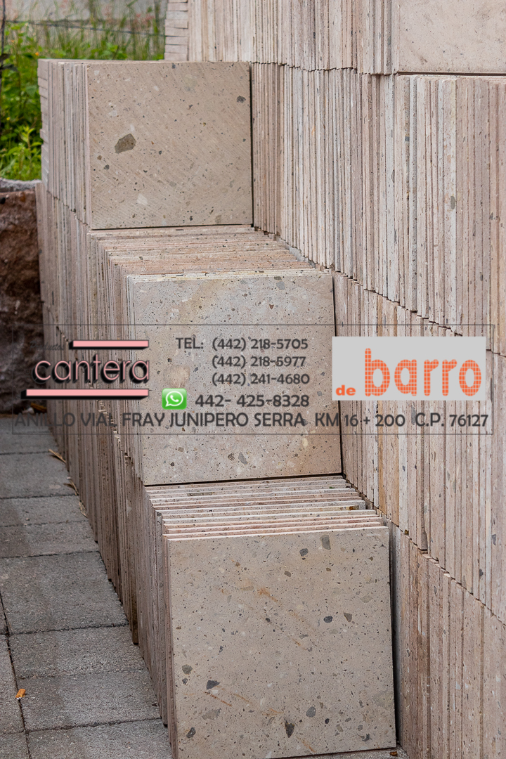 Cantera Laminada Blanco Moteado