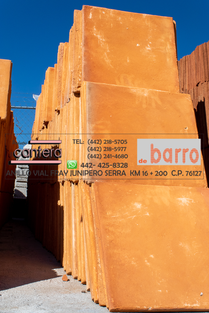 Loseta 40x40 Naranja Rustica