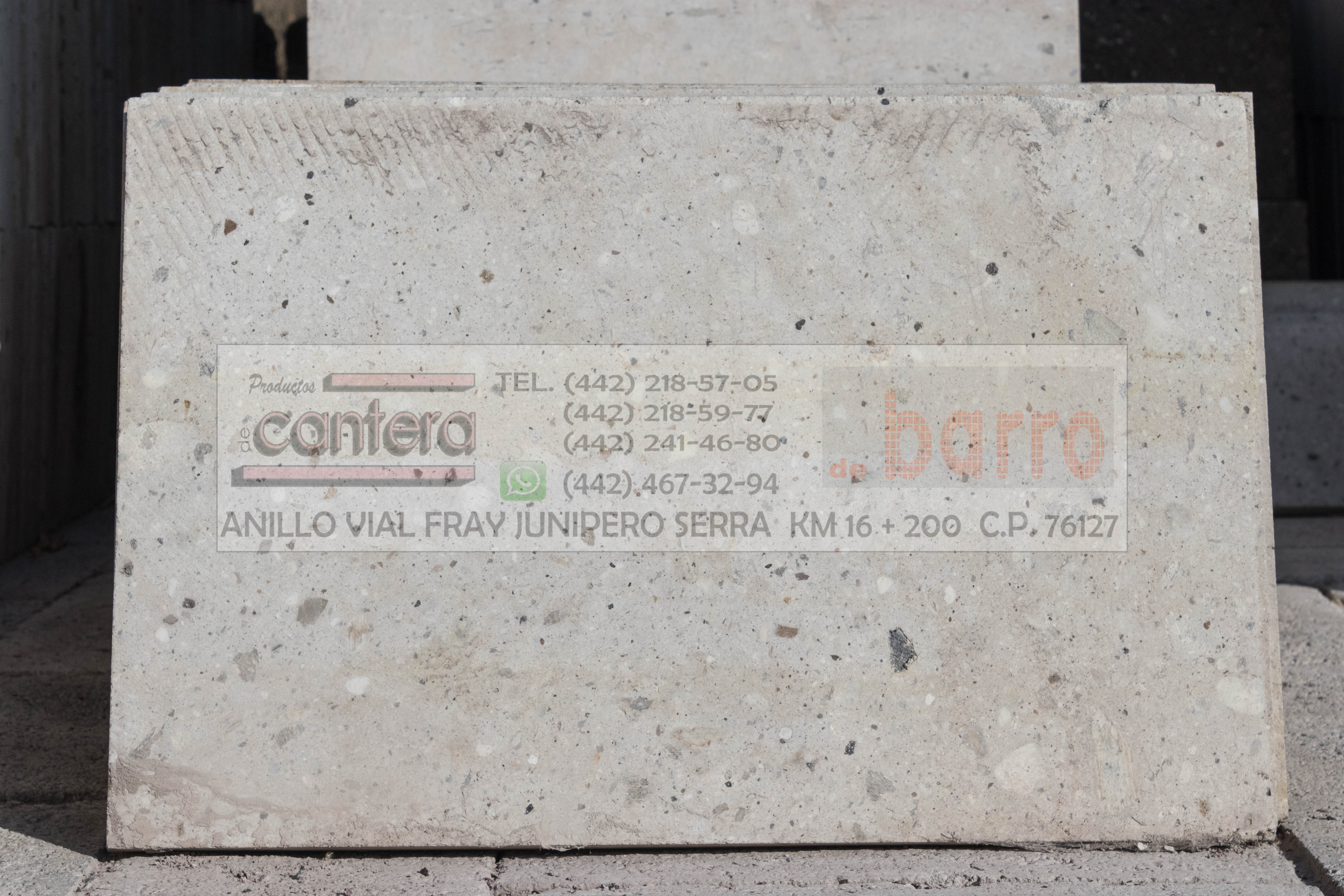 Cantera Laminada Blanco Moteado