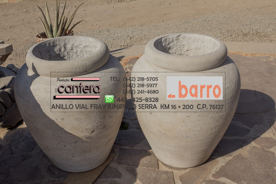 Macetas de Cantera