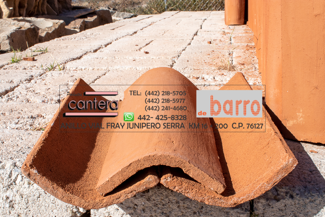 Teja Redonda 17x45 Rustica