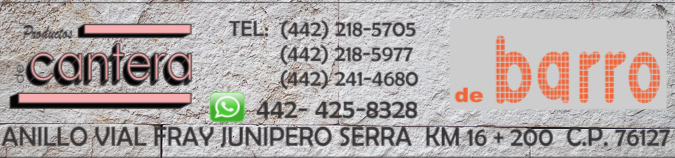 Productos de Cantera y de Barro